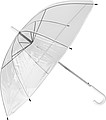 Transparent umbrella.White