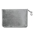 Travel blanket, grey