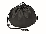 Travel pillow in foam, stone grey