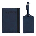 Travel set 2 pieces, navy blue