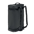 Travel tarpaulin duffle bag, black