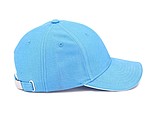 Trendy cap with sandwich visor, light blue