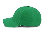 Trendy cap with sandwich visor, medium green