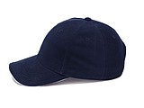 Trendy cap with sandwich visor, navy