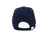 Trendy cap with sandwich visor, navy
