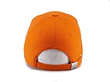 Trendy cap with sandwich visor, orange
