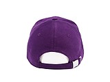 Trendy cap with sandwich visor, purple