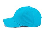 Trendy cap with sandwich visor, turquise