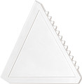 Triangular plastic ice scraperWhite