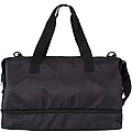 Trip Aware™ recycled travel duffel bag 42L, solid black