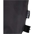 Trip Aware™ recycled travel duffel bag 42L, solid black