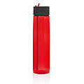 Tritan bottle with straw, red