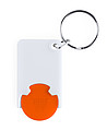 trolley coin keyring