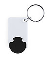 trolley coin keyring