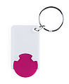 trolley coin keyring