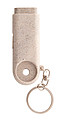 trolley coin keyring