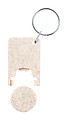 trolley coin keyring