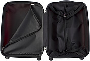 Trolley with four spinner wheels.Black