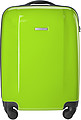 Trolley with four spinner wheels.Light green