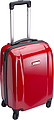 Trolley with four spinner wheels.Red