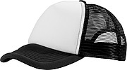 Trucker 5-panel cap, black