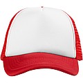 Trucker 5-panel cap, red
