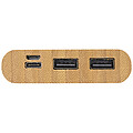 Tulda 10.000 mAh bamboo power bank