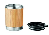 Tumbler S/S and bamboo 250ml