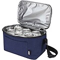 Tundra 6-can GRS RPET cooler bag 5L, heather navy