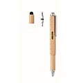 Twist action spirit level pen