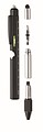 Twist action spirit level pen