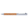 Twist-ballpen metal and cork