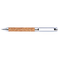 Twist-ballpen metal and cork