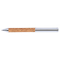 Twist-ballpen metal and cork