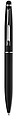 Twist type pen w stylus top, black