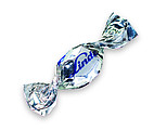 Twisted candies with custom printing