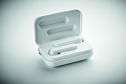TWS earbuds with charging base