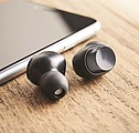 TWS earbuds with charging case