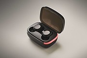 TWS earbuds with charging case