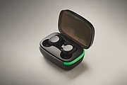 TWS earbuds with charging case