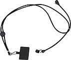 Type-C charging cable lanyard, black