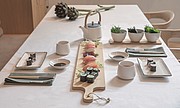Ukiyo Aware™ 180gr rcotton table napkins 4pcs set