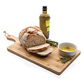 Ukiyo bamboo rectangle serving board, brown