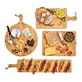 Ukiyo bamboo rectangle serving board, brown