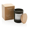 Ukiyo deluxe scented candle with bamboo lid