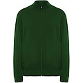 Ulan unisex full zip sweatshirt, bottle green