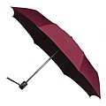 UMBERTO Folding umbrella with open-close systém, burgundy