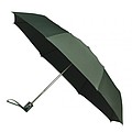 UMBERTO Folding umbrella with open-close systém, dark green