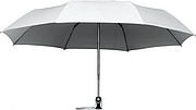 UMBERTO Folding umbrella with open-close systém, dark grey
