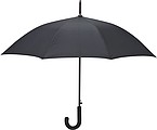 Umbrella with aluminum shaft